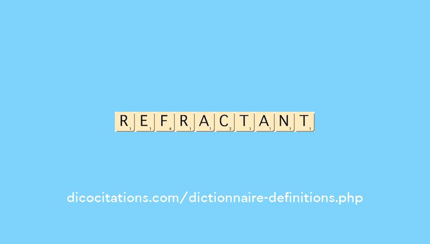 refractant refractant
