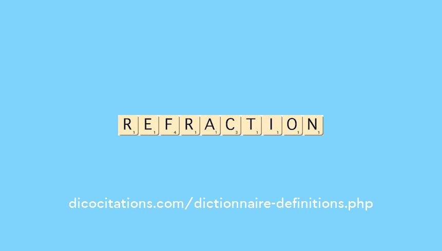 refraction