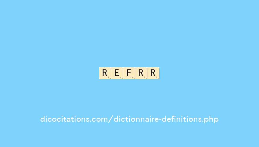 refroidir