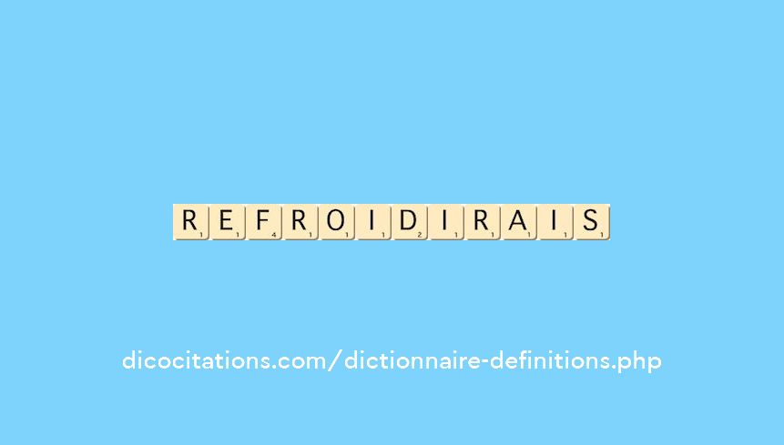 refroidirais