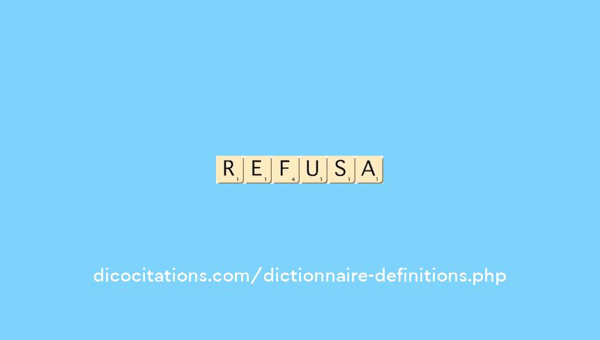 refusa refusa