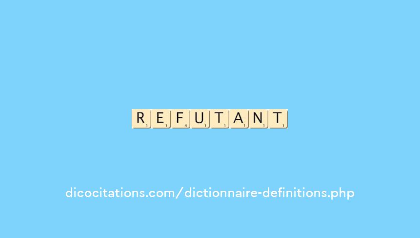 refutant refutant