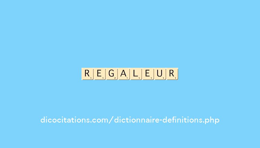 regaleur regaleur