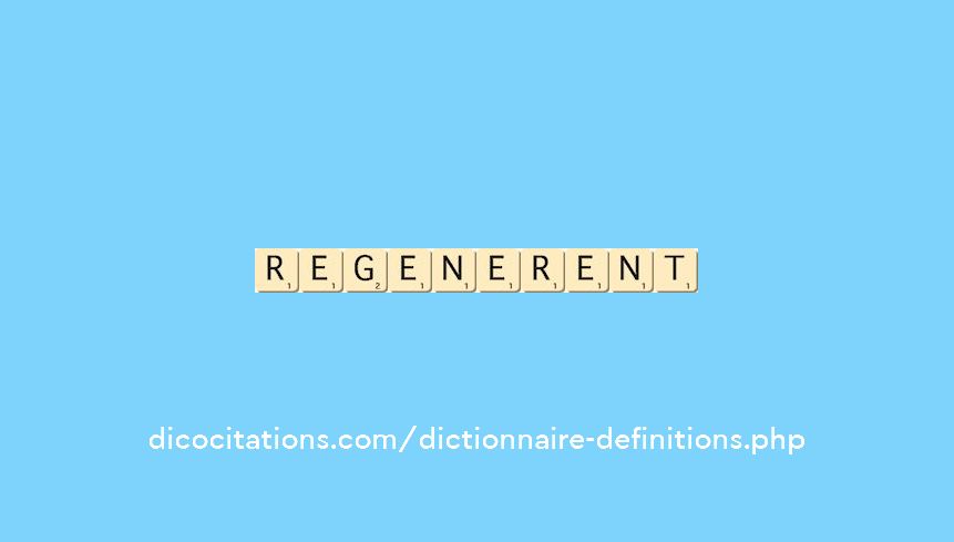 regenerent regenerent
