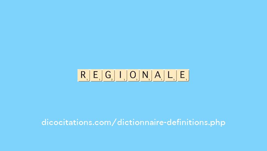 regionale