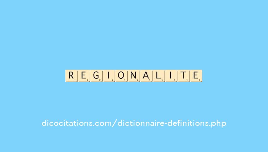regionalite