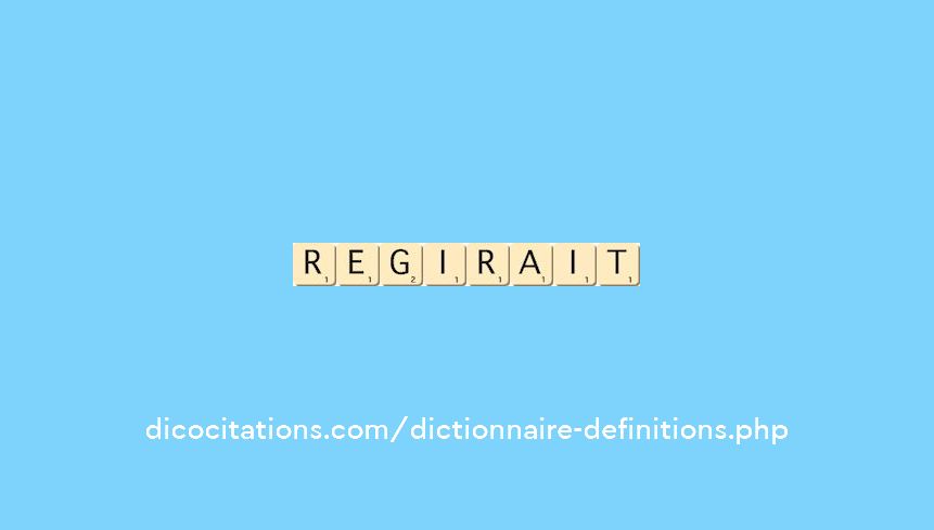 regirait