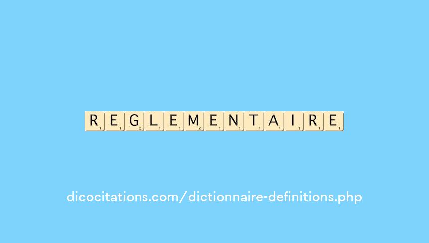 reglementaire-