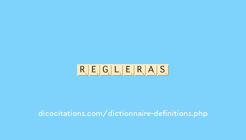 regleras regleras