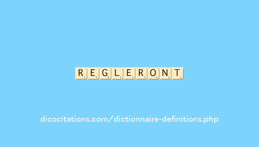 regleront regleront