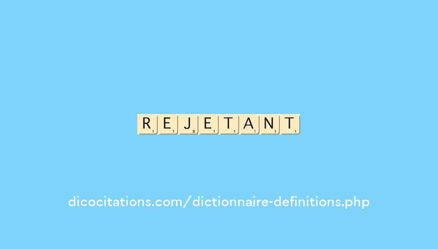 rejetant