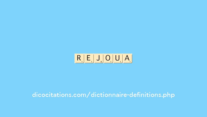 rejoua rejoua
