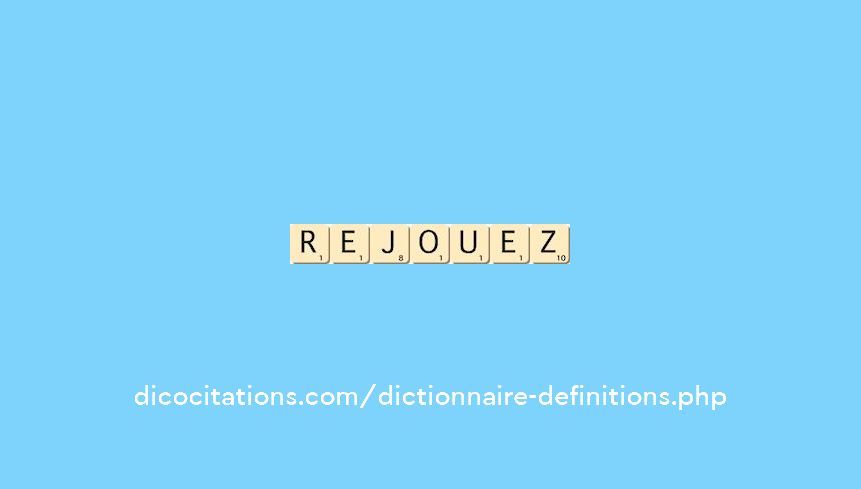 rejouez