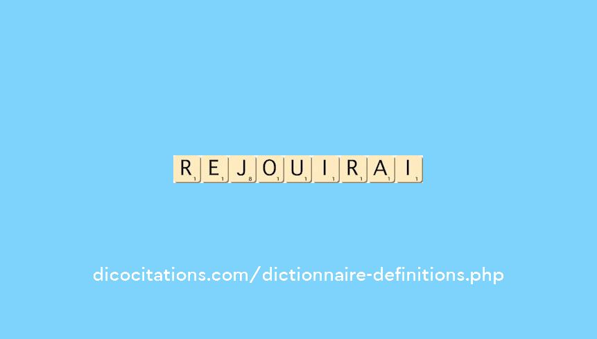 rejouirai