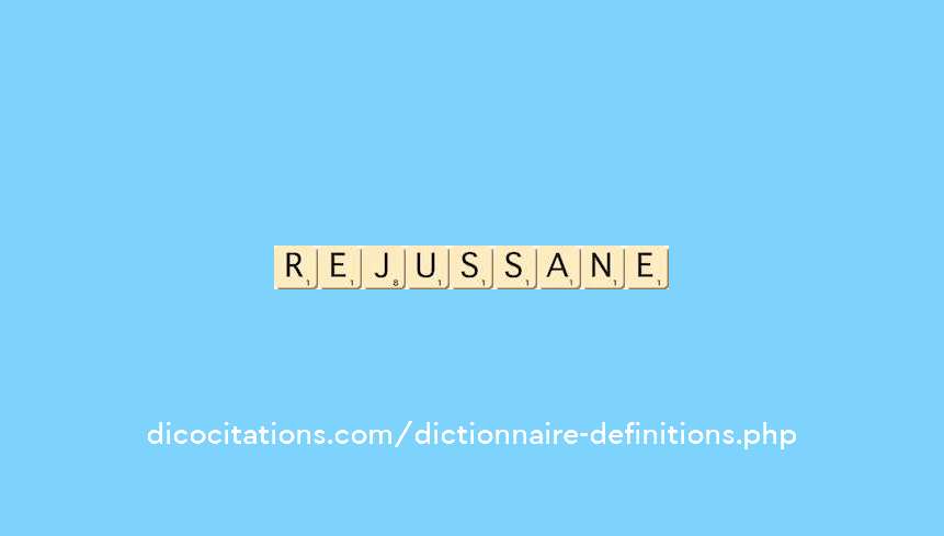 rejouissance rejouissance
