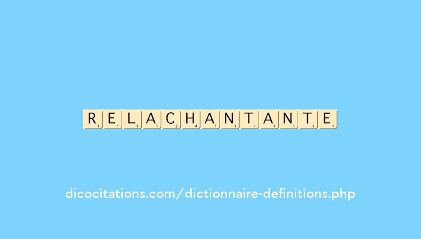 relachant--ante