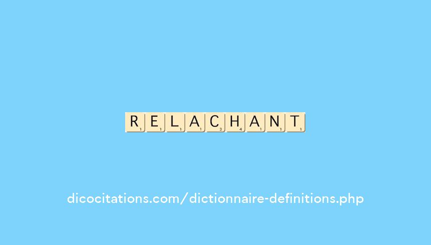 relachant relachant