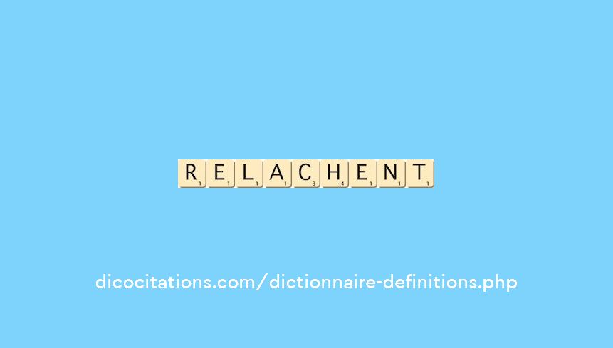 relachent relachent