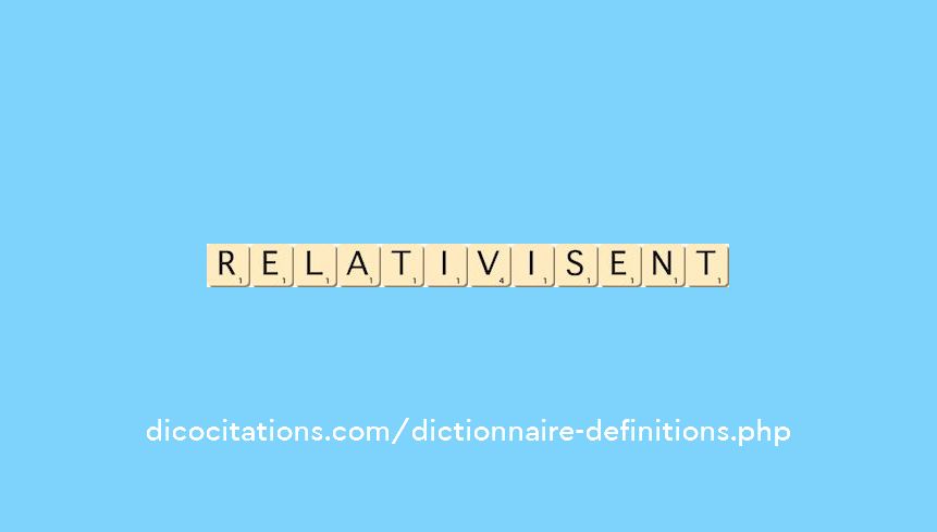 relativisent relativisent
