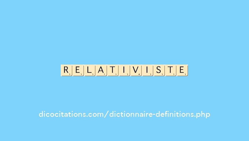 relativiste