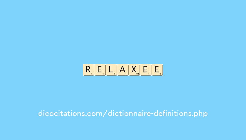 relaxee relaxee