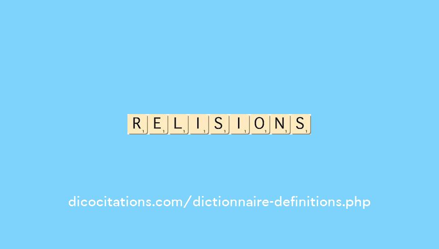 relisions relisions