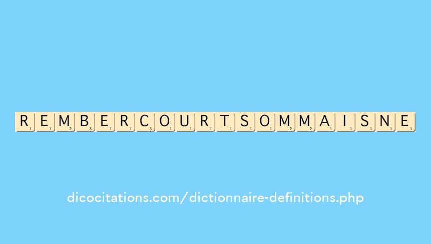rembercourt-sommaisne rembercourt-sommaisne