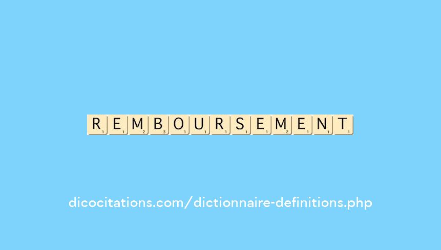 remboursement remboursement
