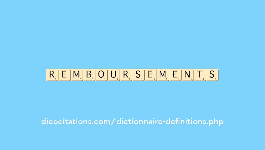 remboursements remboursements