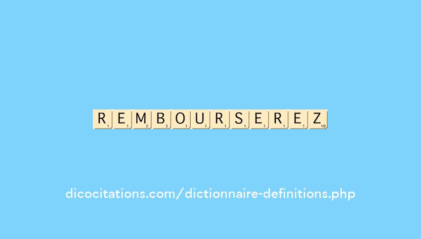 rembourserez