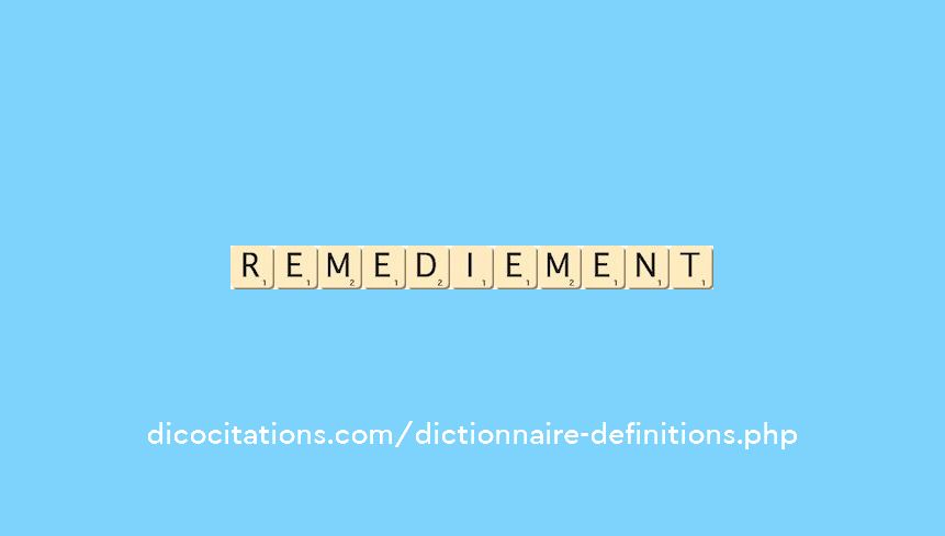 remediement