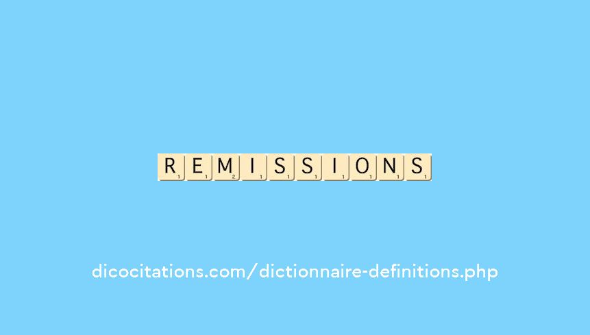 remissions