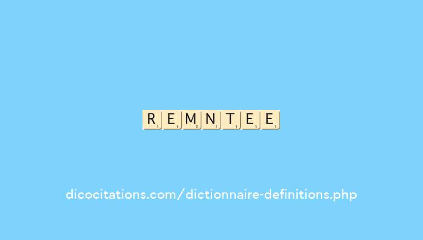 remontee