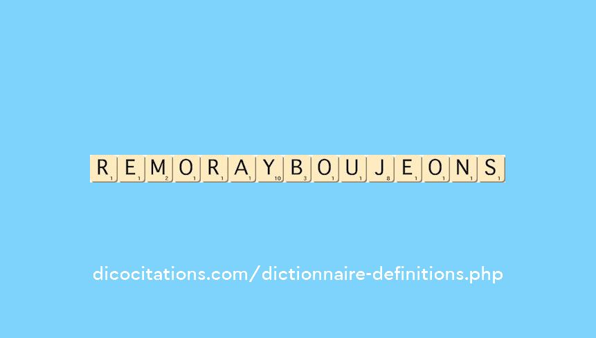 remoray-boujeons