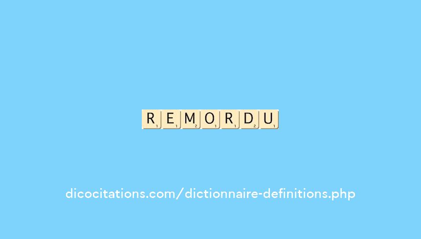 remordu remordu