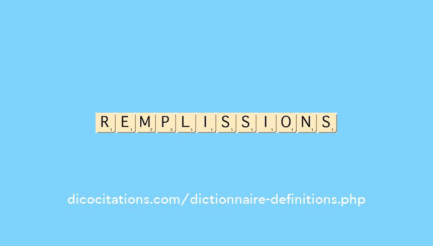 remplissions