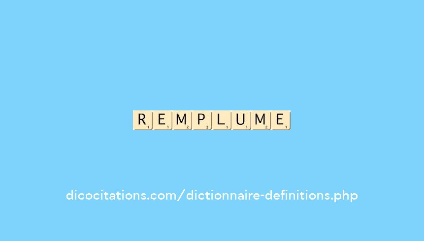 remplume remplume