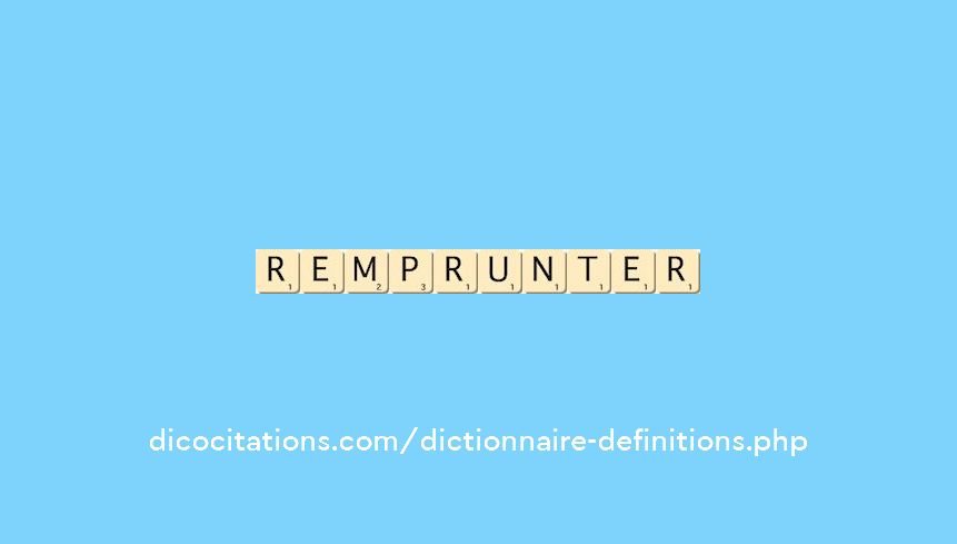 remprunter