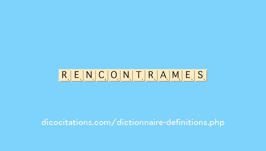 rencontrames rencontrames