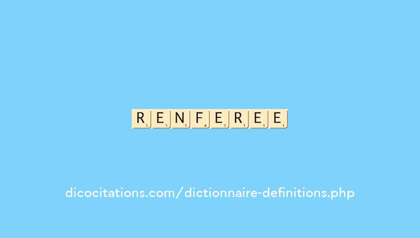 renfermee renfermee