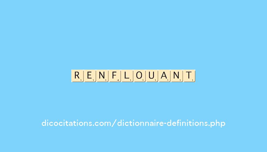 renflouant renflouant