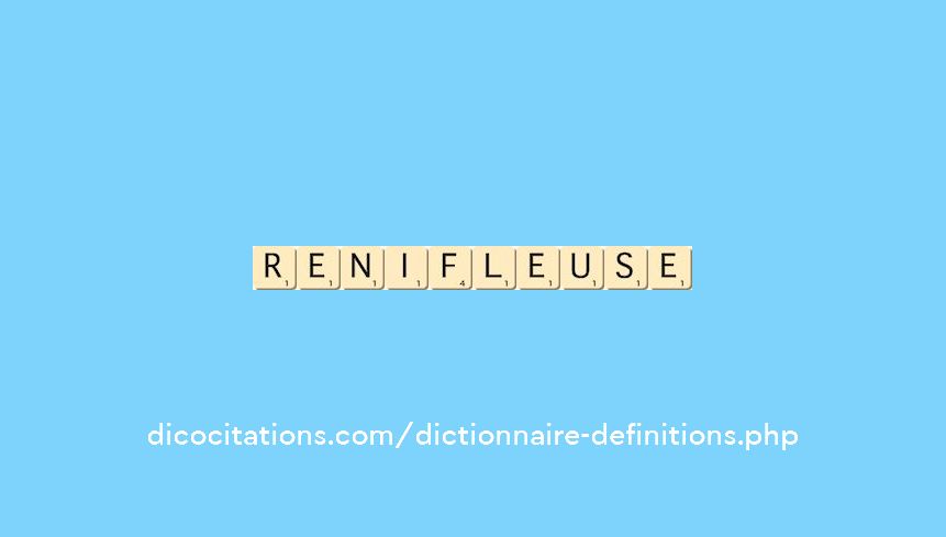 renifleuse
