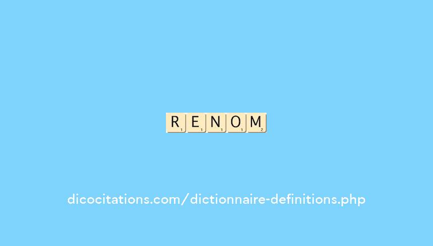 renom