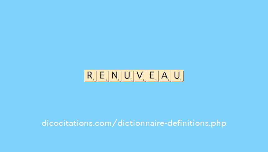 renouveau