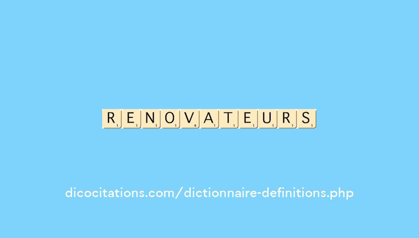 renovateurs