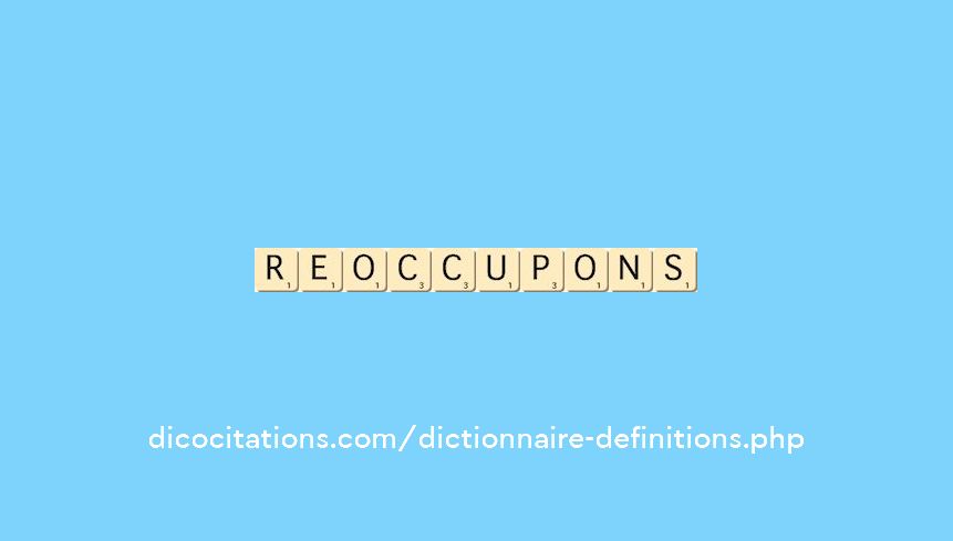 reoccupons