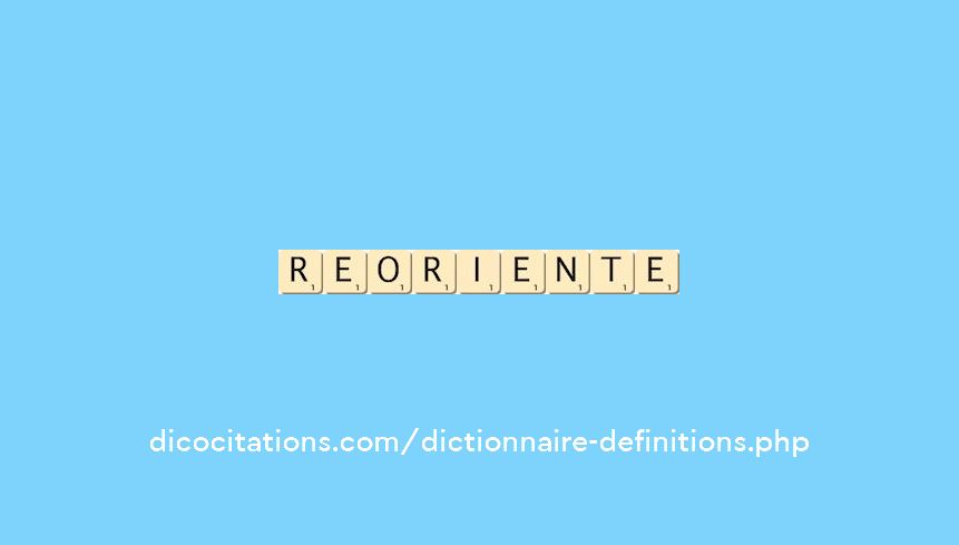 reoriente