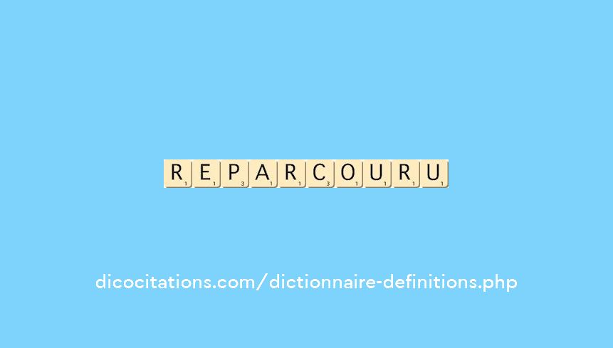 reparcouru reparcouru