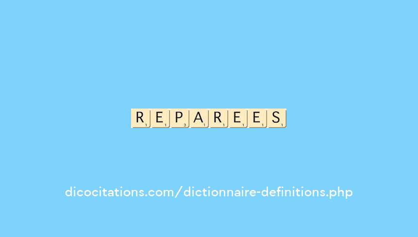 reparees reparees