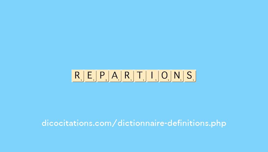 repartions